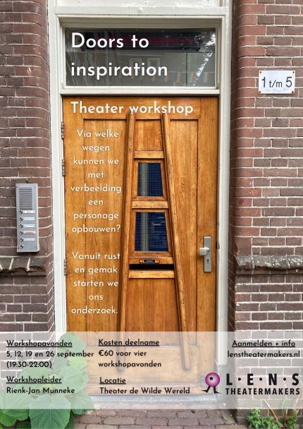 LENS Theatermakers start met workshop: Doors to Inspiration