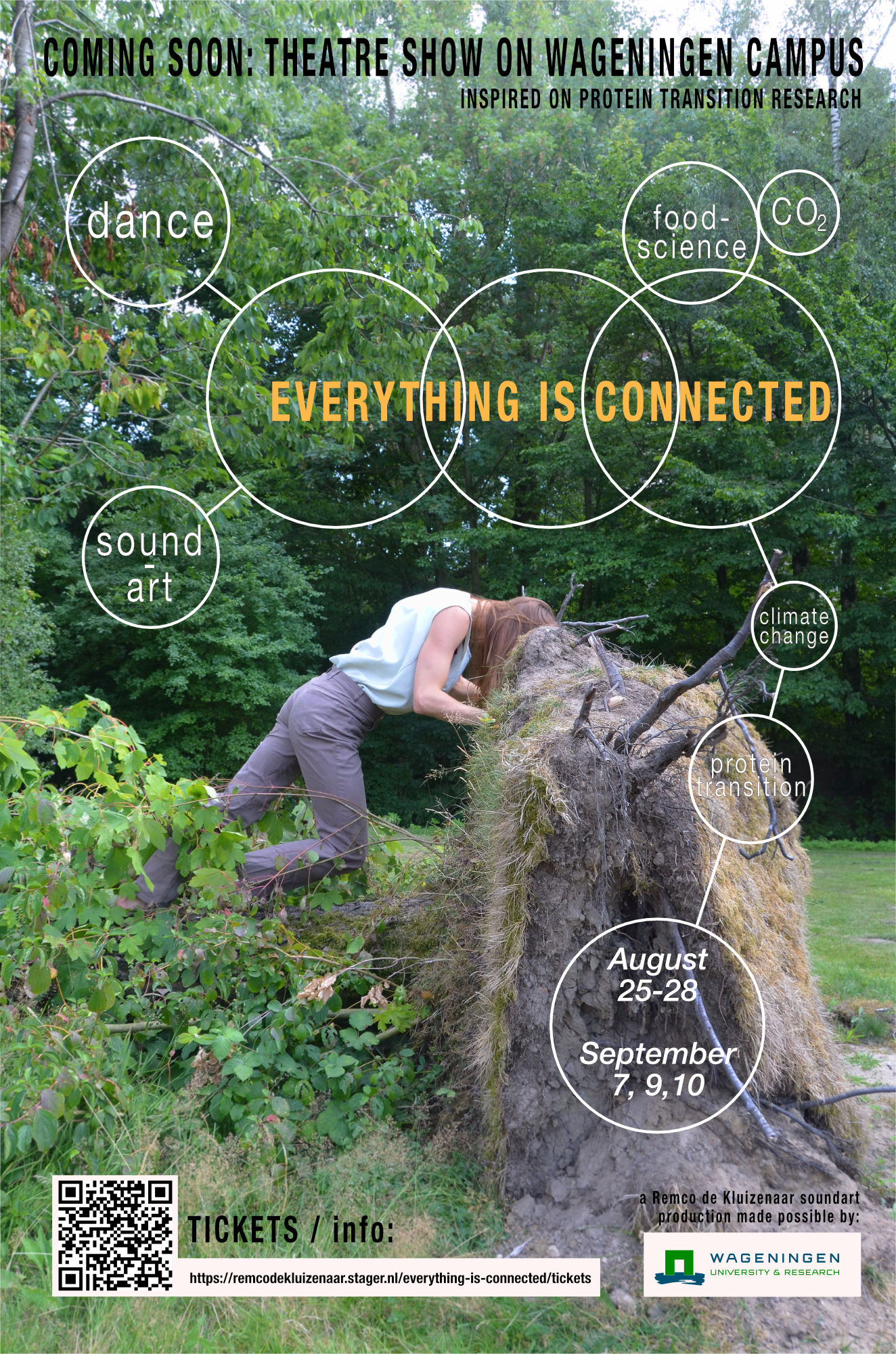 Everything is Connected - dance theatre on Wageningen Campus (in English)