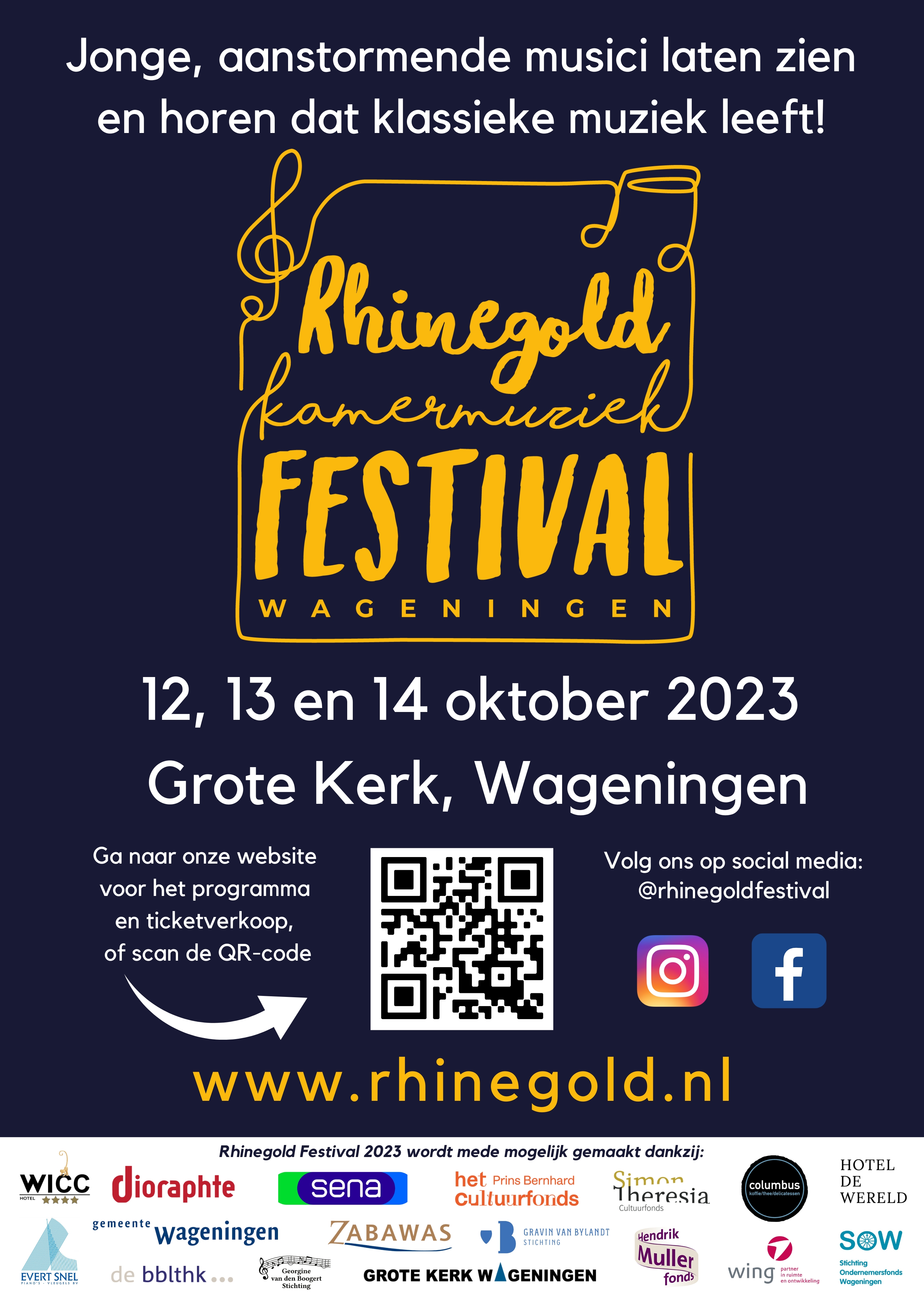 Kaartverkoop voor Rhinegold Festival 2023 is gestart!