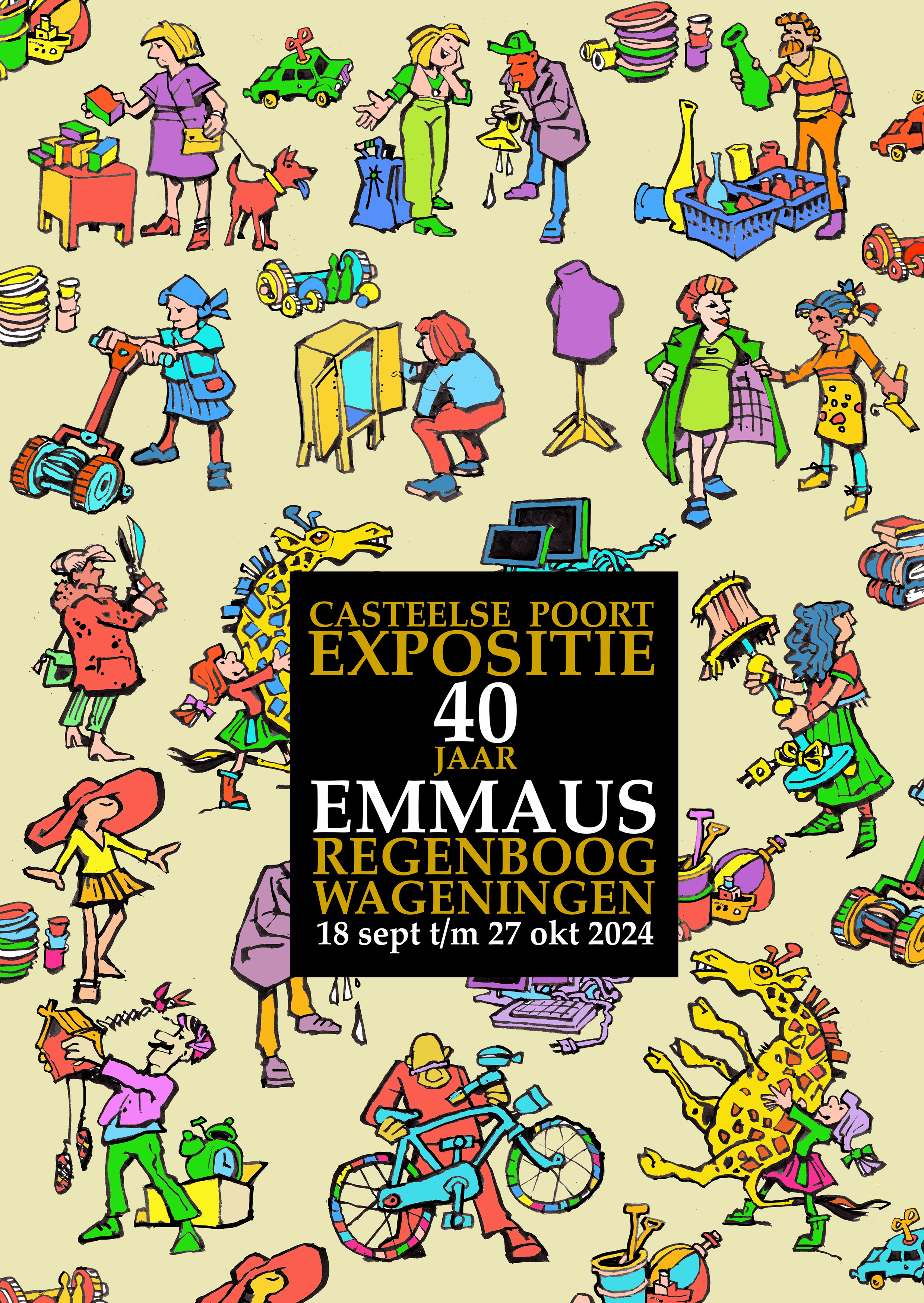 40 jaar Emmaus Regenboog in het museum!