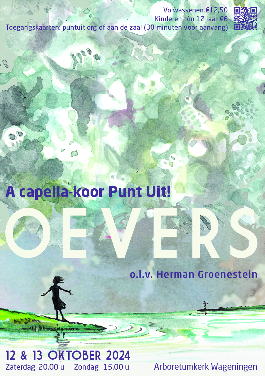 A capella-koor Punt Uit brengt 'Oevers'