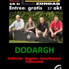 Folkband Dodargh treedt op in Renkum