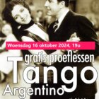 Gratis proefles Argentijnse Tango!